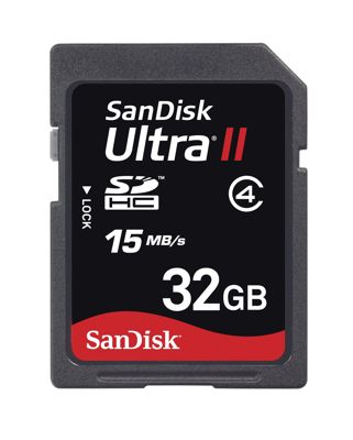 Sandisk SDHC 32Gb