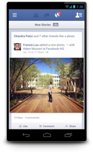 Facebook lanseaza un update important pentru aplicatia Android