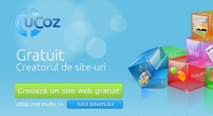 Cum iti creezi un site gratuit cu uCoz.ro ?