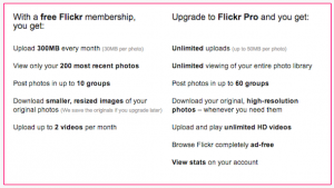 Ultima zi in care poti avea gratuit abonament 3 luni la serviciul de photo sharing Flickr PRO !