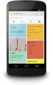 Google Keep – competitorul lui Evernote !