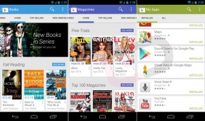 Google lucreaza la un nou Google Play (4.0)