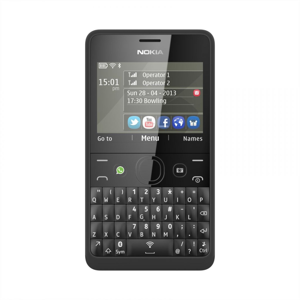 Nokia Asha 210 Black