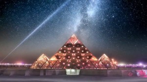 Timelapse de la „Burning Man”