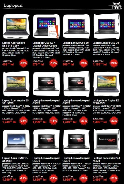 emag - laptopuri