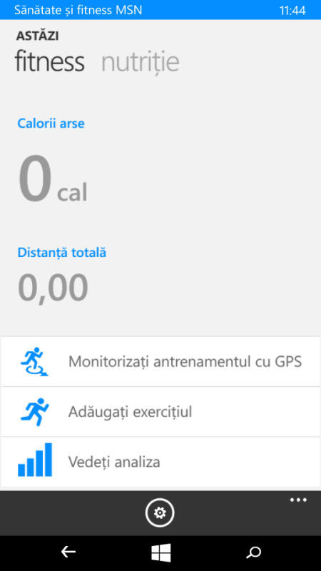 Lumia 535 - Fitness & Sanatate