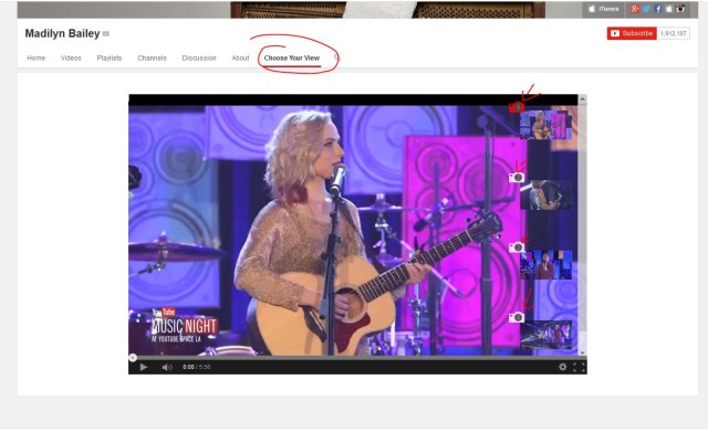 YouTube Unghiuri Multiple