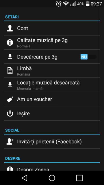 Zonga Update - Septembrie 2015