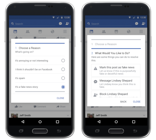 Facebook face un pas în direcția blocării știrilor false