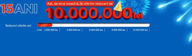 eMAG împlinește 15 Ani și oferă carduri cadou!