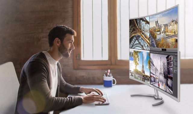 Cel mai mare monitor 4K curbat anunțat de Philips