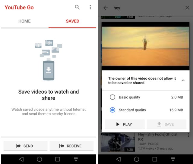 YouTube Go lansată ca variantă beta