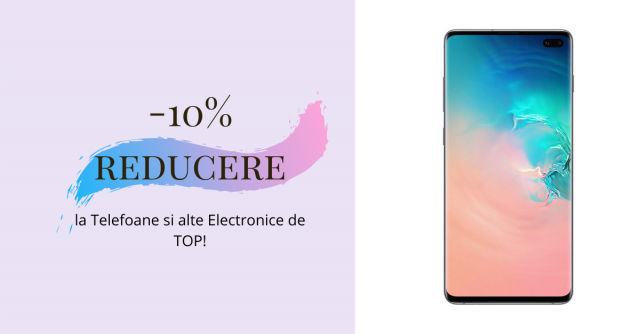 Doar astăzi îți poți cumpăra cu 10% Reducere produse resigilate eMAG! Reducere resigilate eMAG