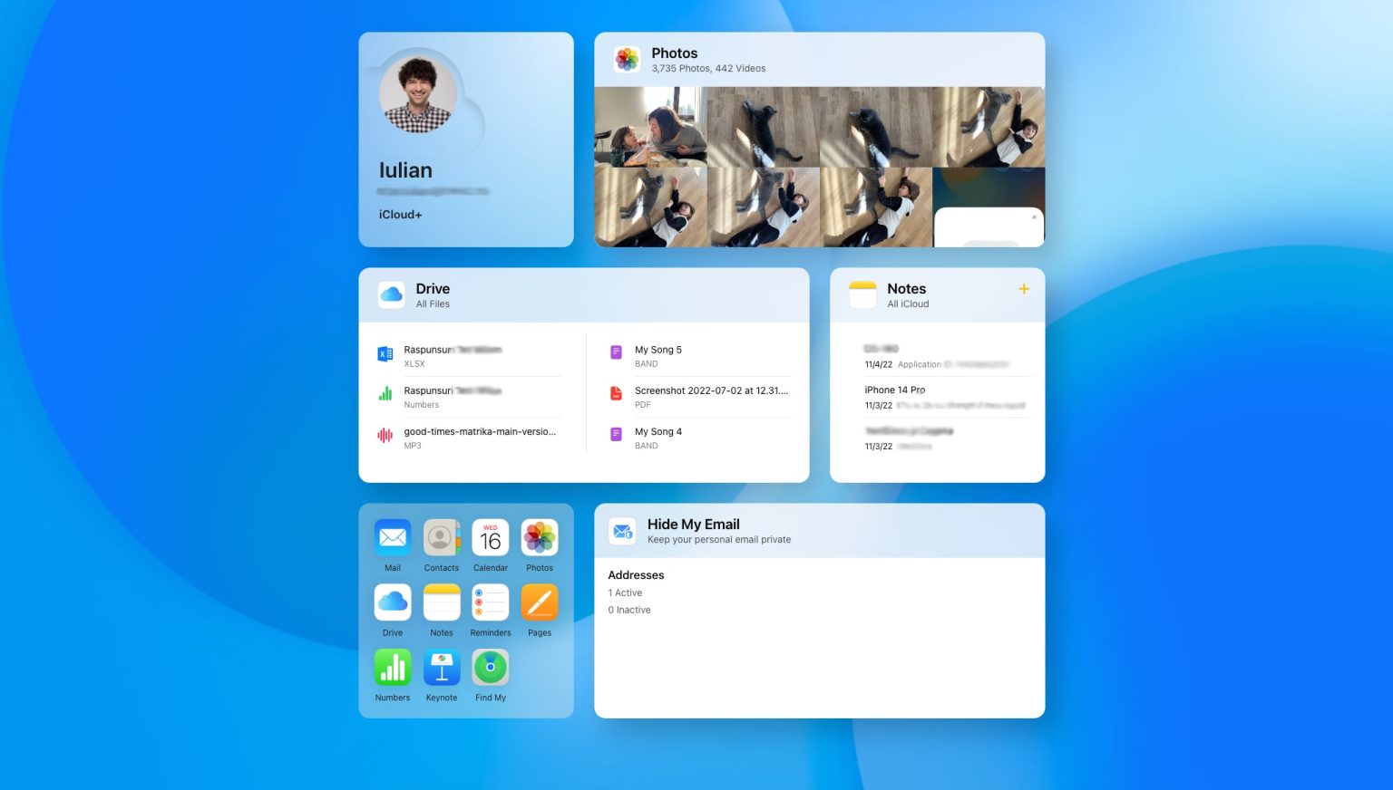 iCloud 2022