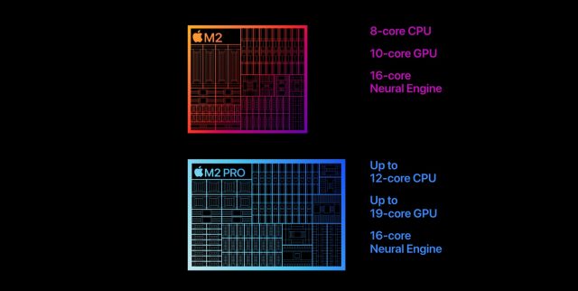 Noi procesoare Apple M2 Pro și M2 Max!