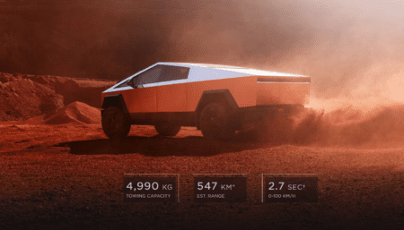 Tesla Cybertruck într-o nouă reclamă Cybertruck