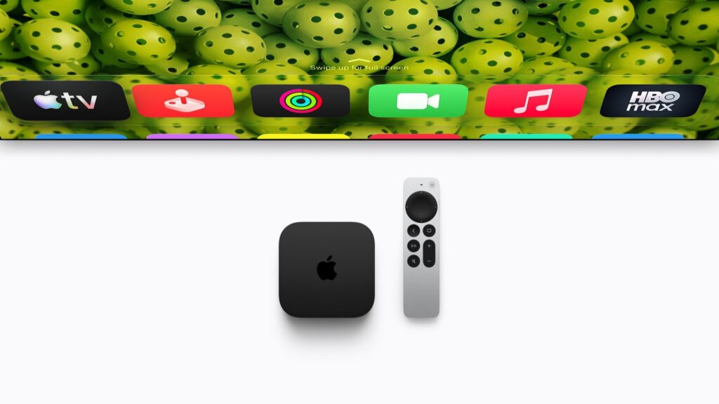 Noul Apple TV 4K din 2026 cu telecomanda Siri Remote